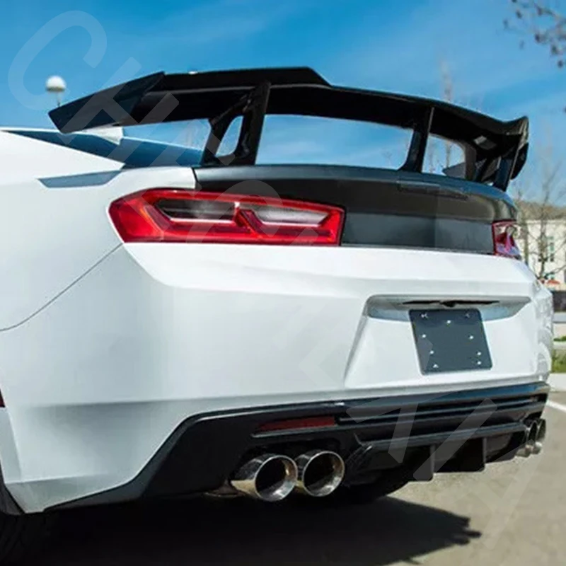 Spoiler Wings For 2016-2023 Chevrolet Camaro GT Style Rear Trunk Lid Cover Tail Wing Car Exterior Accessories Body Kit