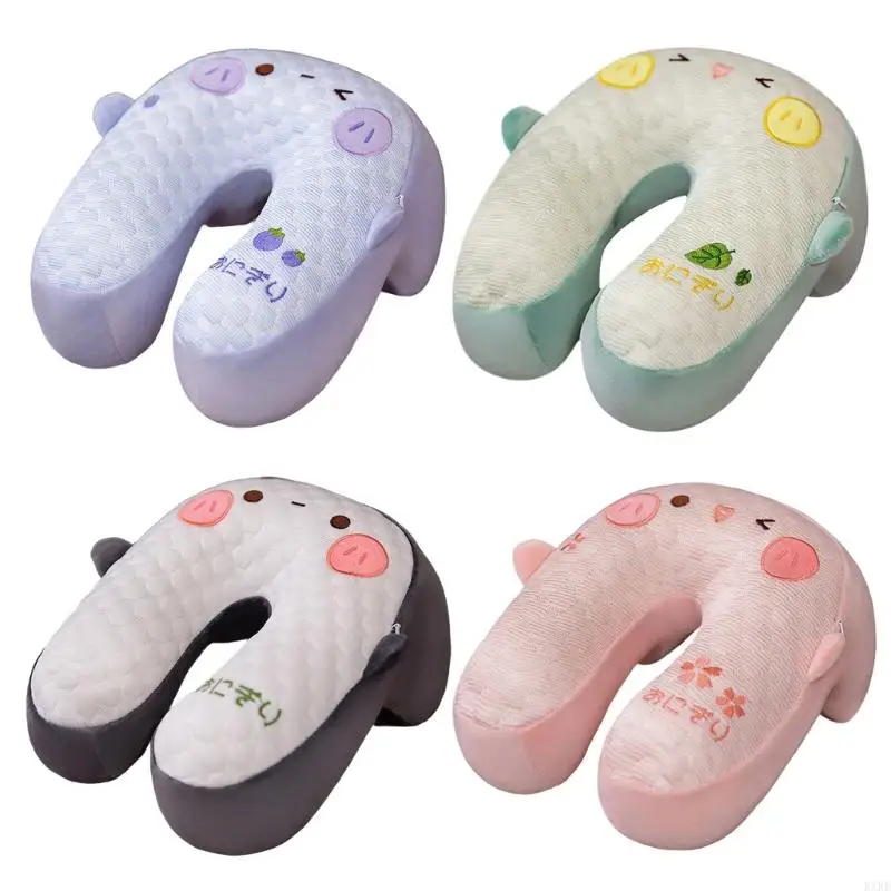 Relaxing Memory Foams Neck Pillow Support U Shape Travel Pillows For Car Seat Safety And Comfortable Relaxation KXRE