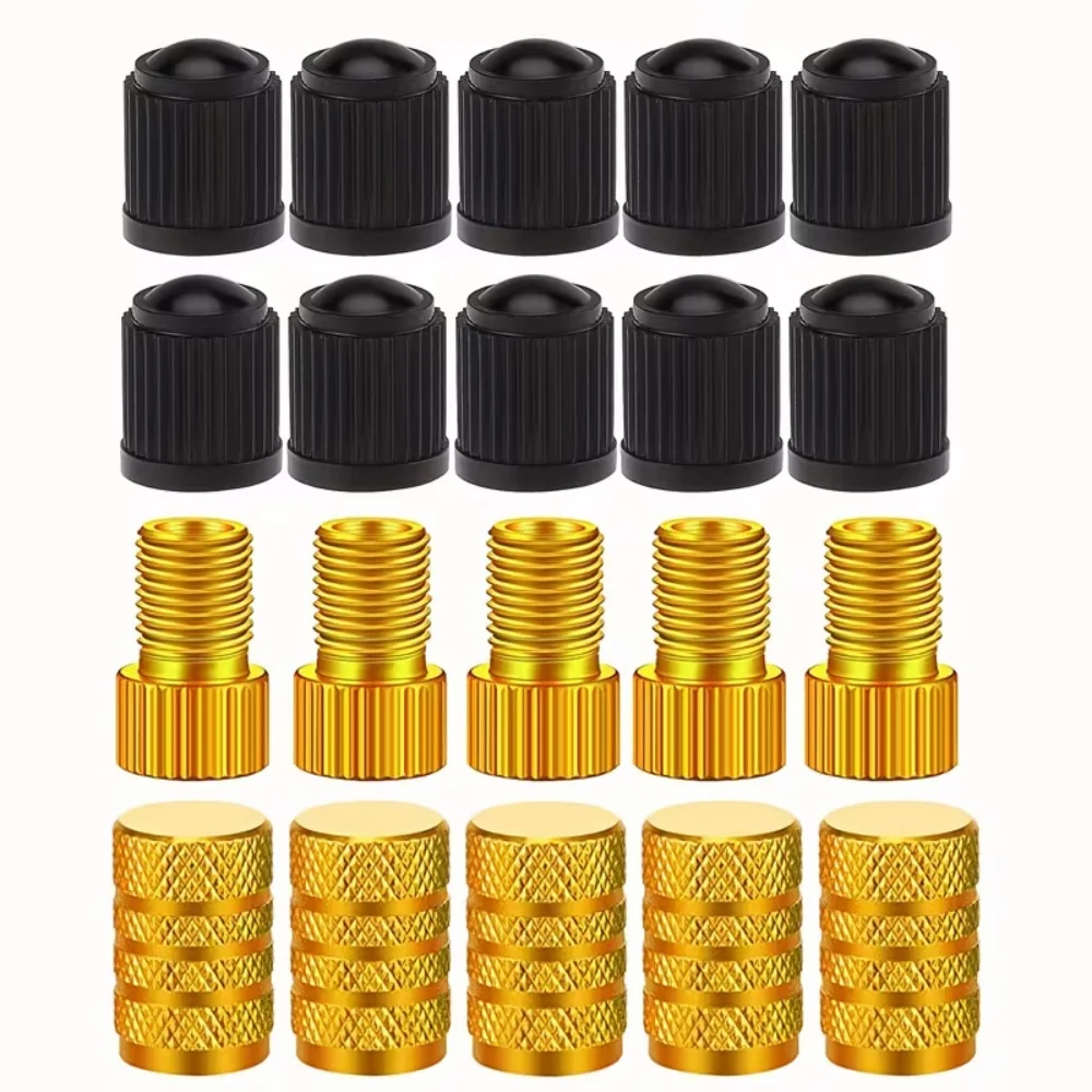 20-Piece Valve Stem Cap Set, Aluminum Alloy Multi-Mode Valve Dust Cover, Suitable for Cars and Motorcycles view 6