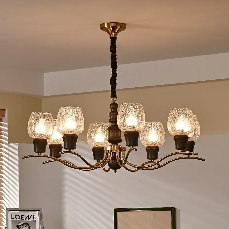 

SANDYHA современная скандинавская деревянная подвесная люстра креативный простой дизайн гостиная столовая кухня остров уникальное освещение