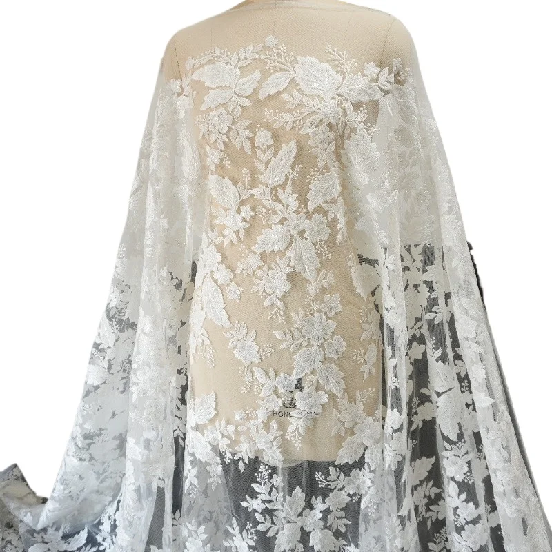 

Новые летние свадебные аксессуары: вышитые цветочные аппликации из ткани для головных уборов и одежды, DIY-аксессуары