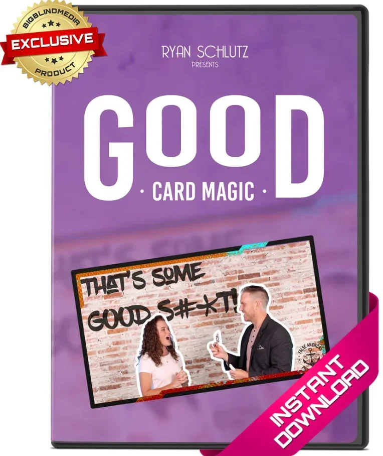 Good Card Magic by Ryan Schlutz -Magic tricks