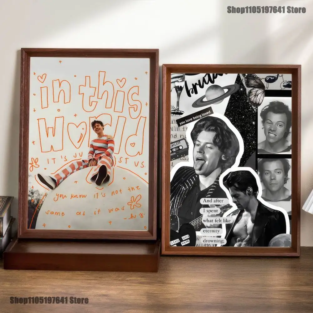 

H-HaRRy Music Styles Poster Prints Wall Art Picture Painting Gift Living Room Restaurant Bar Large Dec Sticker