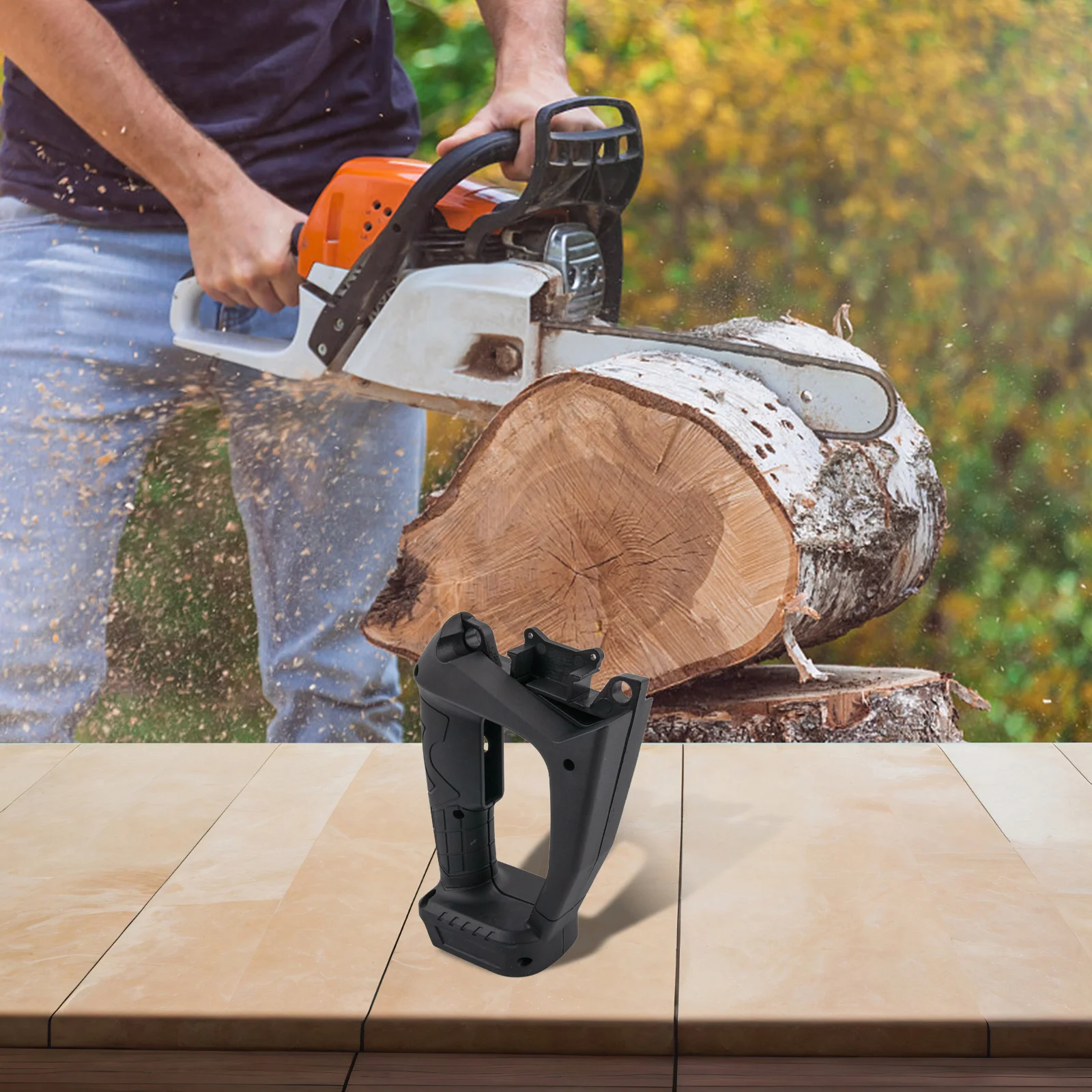 

Электрическая бензопила для жилого ландшафтного дизайна 16-дюймовая бензопила Простая бензопила для обслуживания Мощная производительность резки