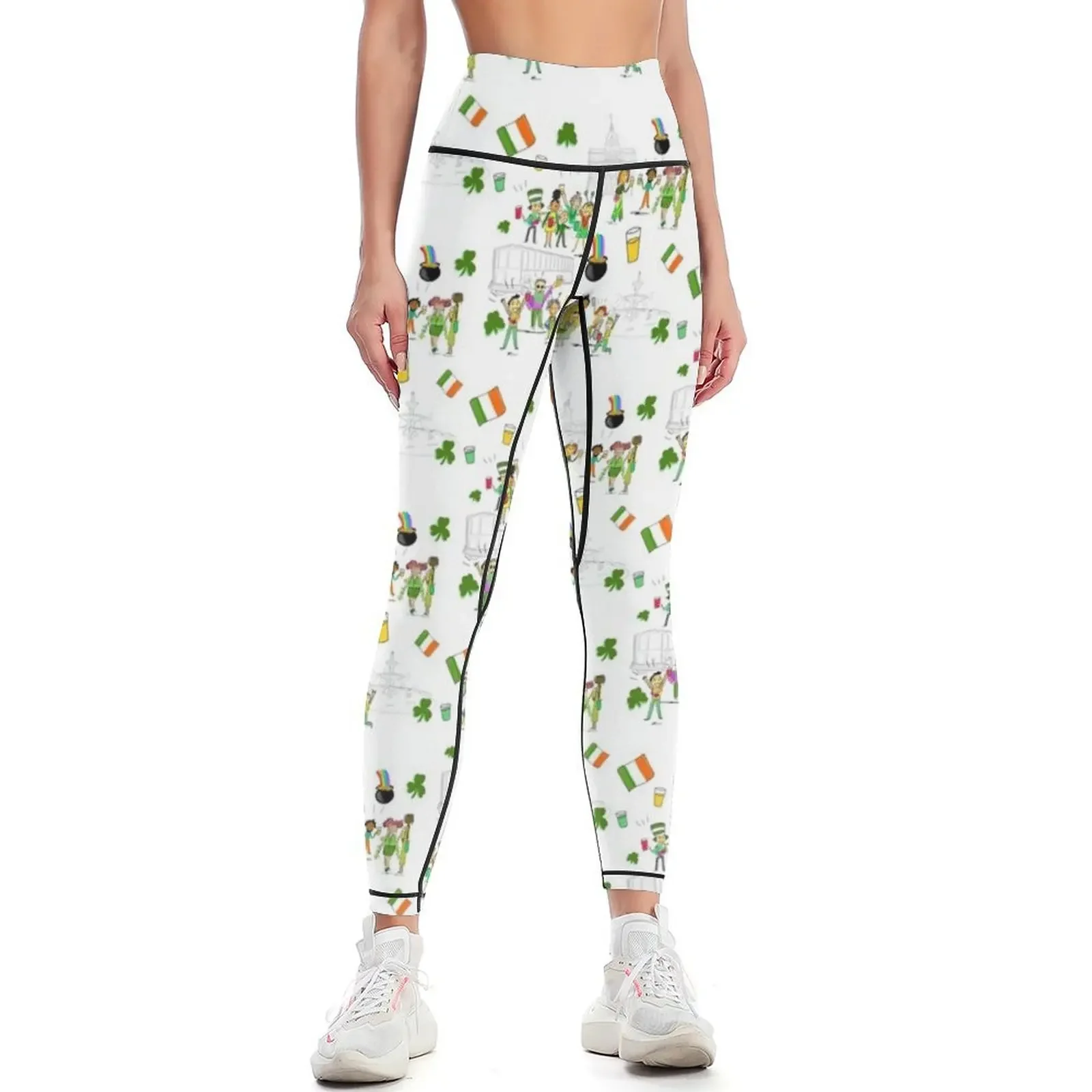 

River Faced on Sh!t Street Leggings Women's pants push up legging sport set push up tights for Womens Leggings