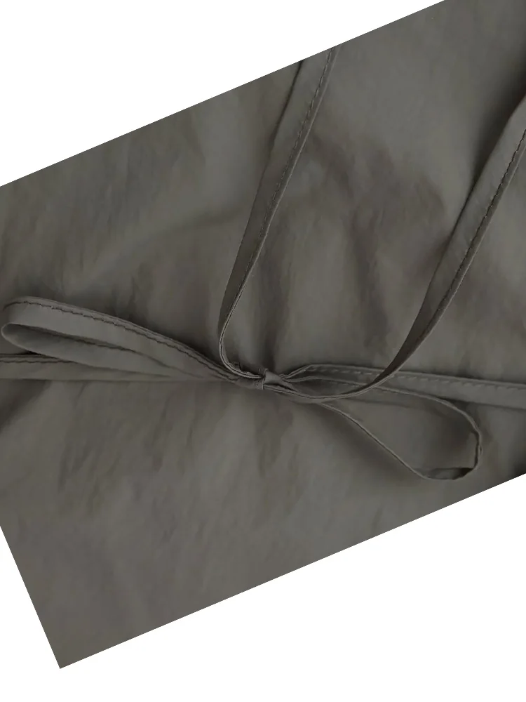 

HH женские свободные однобортные однотонные пальто с длинными рукавами и карманами, зимние женские теплые пальто на молнии с воротником-стойкой на шнуровке с хлопковой подкладкой