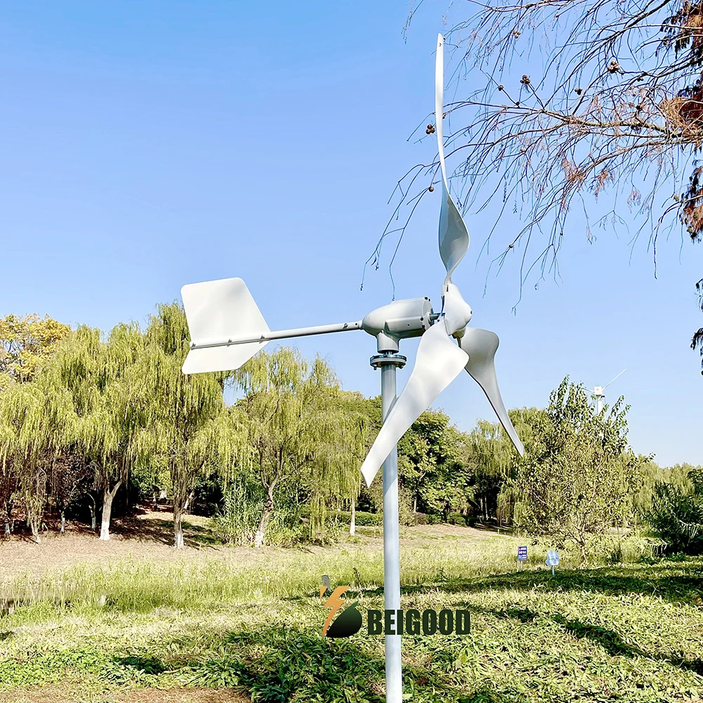 10KW Wind Power Turbine Generator For Home Farm 10000W 24V 48V 96V  Horizontal Windmill Permanent Magets Electric Alternator