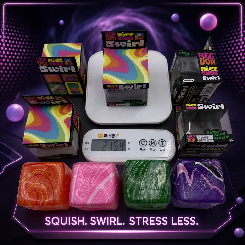 Maltose Ice Cube Block Needoh Style Squishy Stress Relief Toy Slow Rising Bouncy Simulation Water Drop Decompression Viral