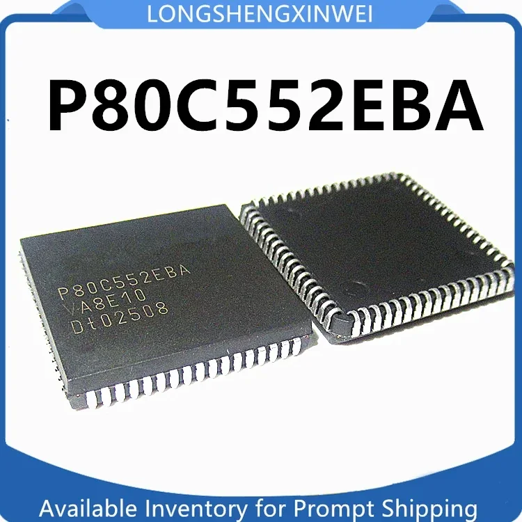 1PCS P80C552EBA PLCC68 New