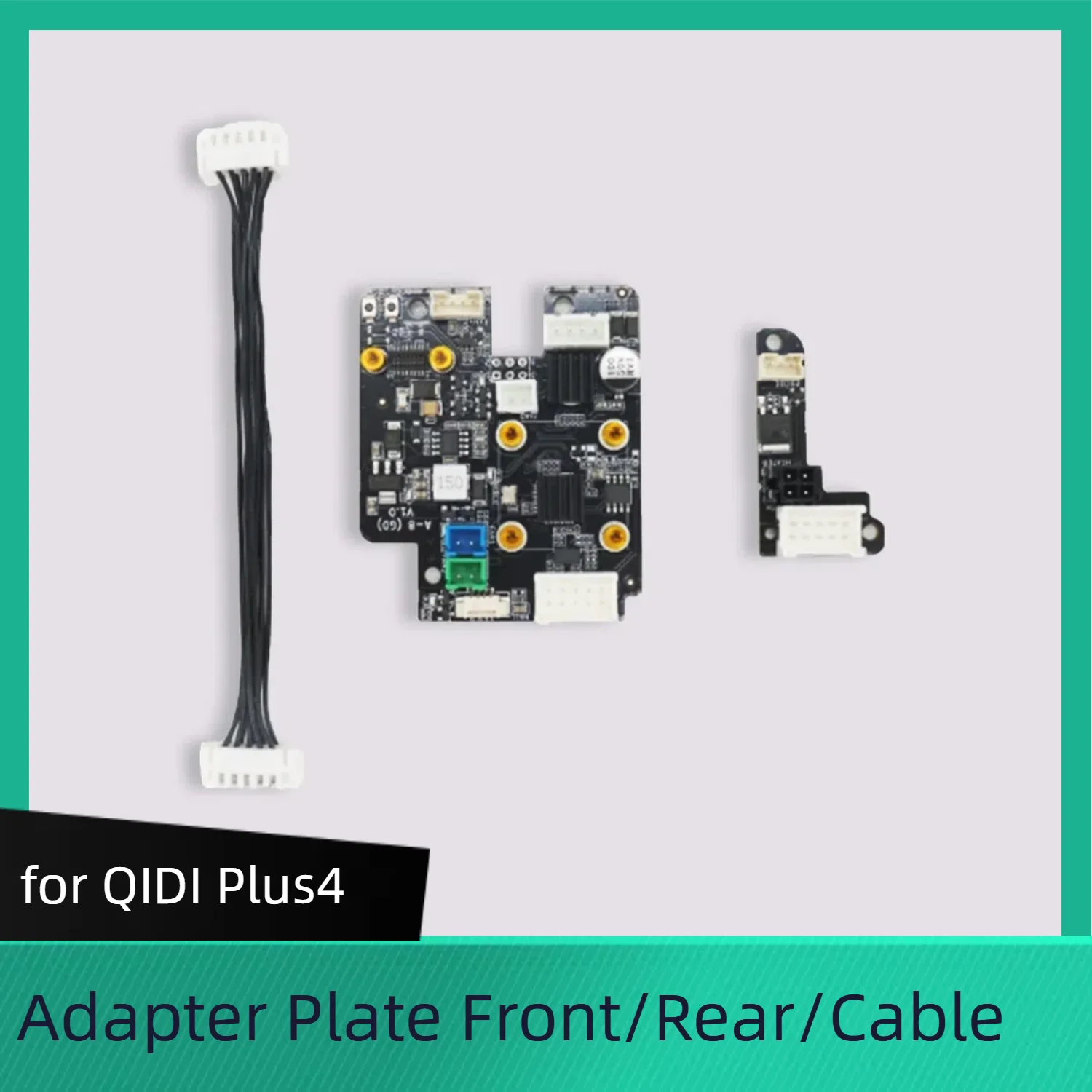 

Adapter Plate for QIDI Plus4 Adapter Plate Front / Rear / Cable for QIDI Tech Plus4 3D Printer Accessories