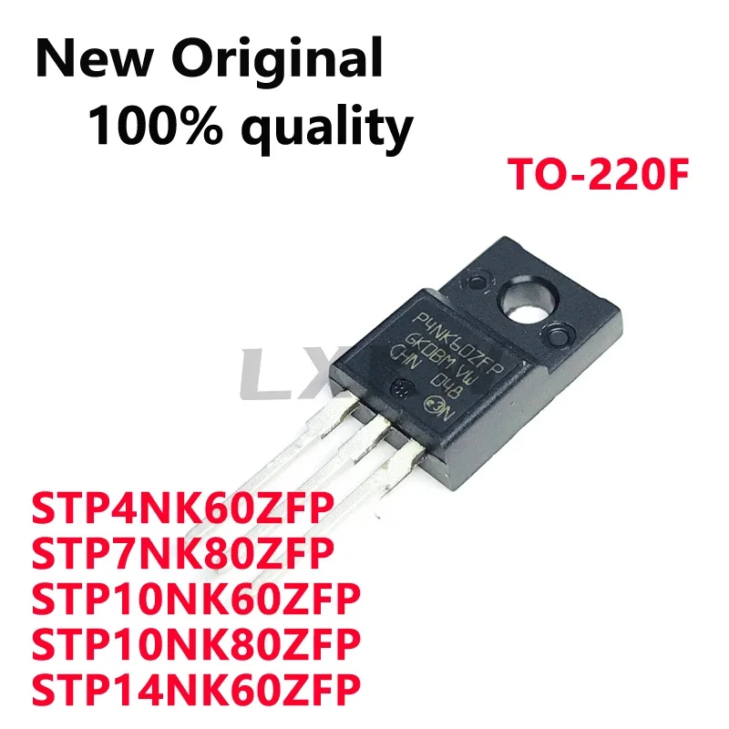 10/PCS New STP4NK60ZFP P4NK60ZFP STP7NK80ZFP P7NK80ZFP STP10NK60ZFP P10NK60ZFP STP10NK80ZFP P10NK80ZFP STP14NK60ZFP P14NK60ZFP