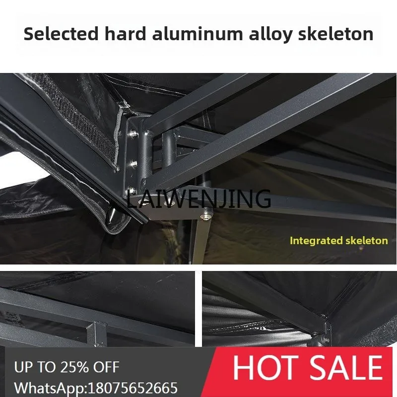 car side tent canopy car awning room roof 270 degrees legless fan side tent