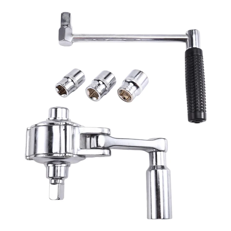 مجموعة مفاتيح مضاعف عزم الدوران شديدة التحمل 1:16 تم ترقيتها لمزيل صامولة إطارات السيارة