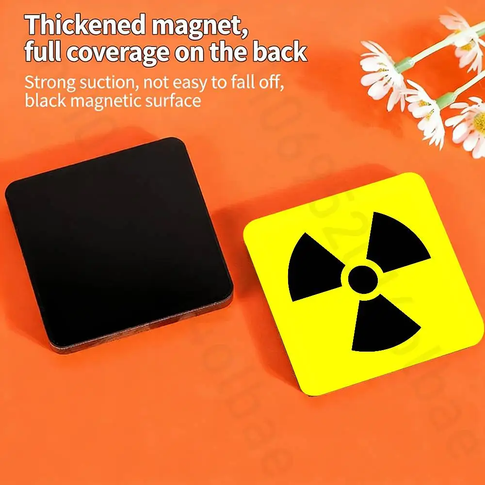 Umbrella Corporation Biohazard Nuclear Fridge Magnet Personalized Magnetic Durable Plastic Square Picture Surface Fridge Magnets