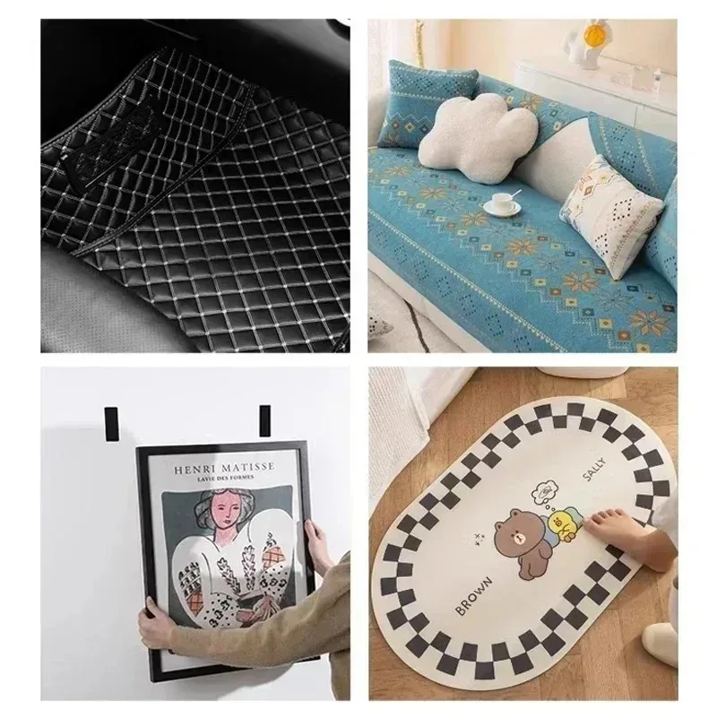 60/2 шт., самоклеящиеся наклейки на коврик