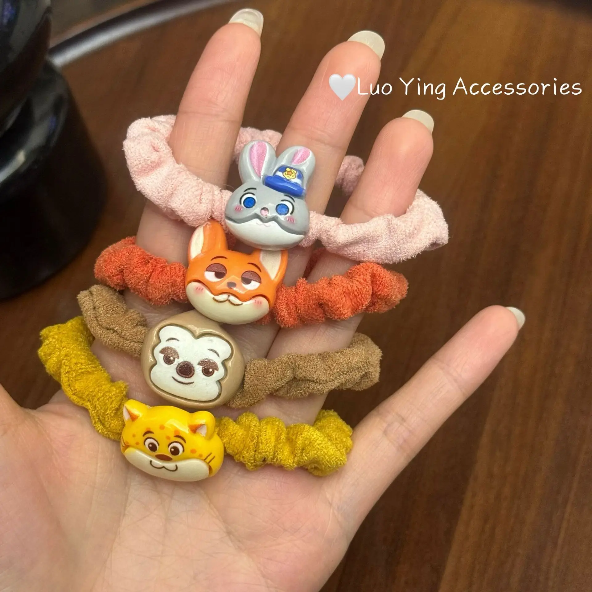 10/50New ل Zootopia2 الشعر حبل الكرتون أنيمي لطيف هيرباند المألوف إكسسوارات الشعر فتاة عطلة هدية الكريسماس #3