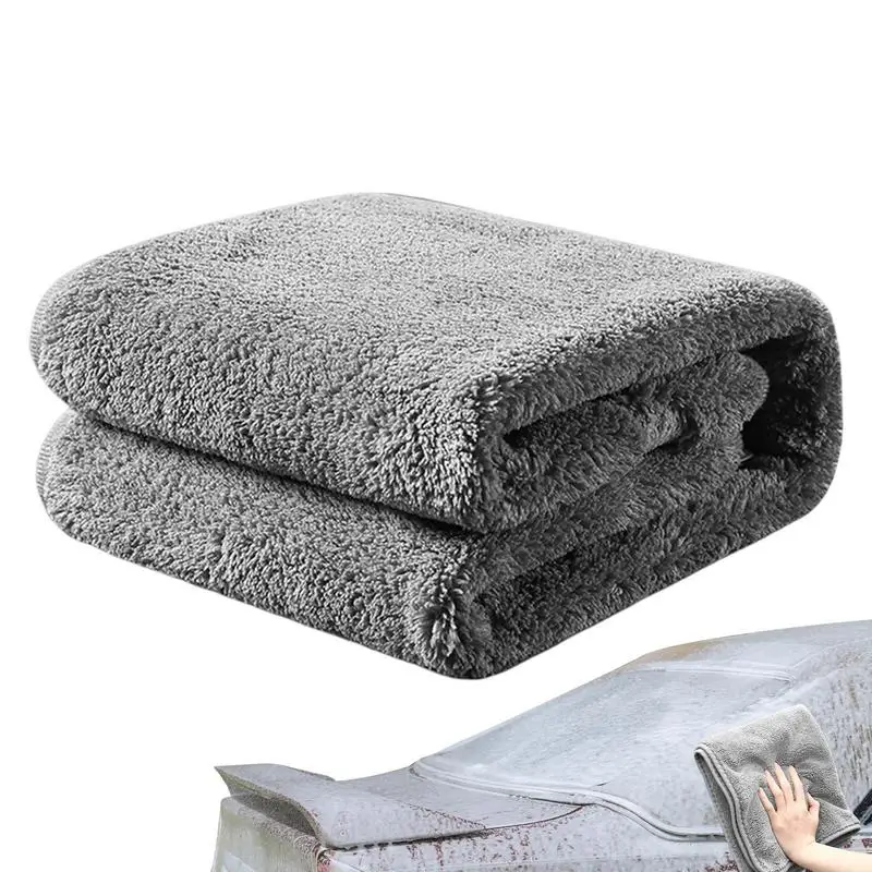 Car Wash Cloth Cleaning Rags Absorbent Household Towels Lint-Free Drying Microfiber Cloth Multifunctional For House Mirror Glass