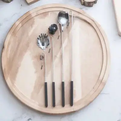 Palos de Control de marionetas extensibles, rango de 20-55cm, Material metálico duradero para asas de marionetas precisas y versátiles, 4 Uds.