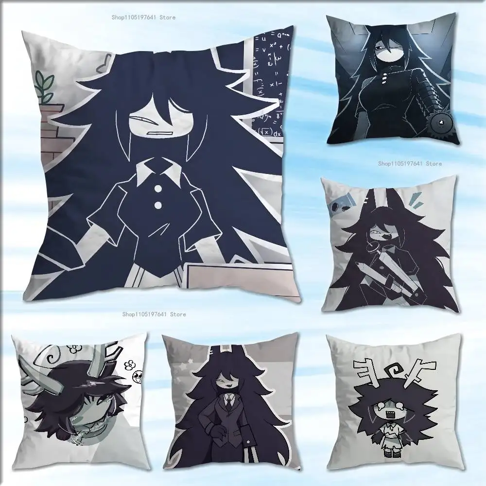 

F-Fundamental Paper E-Education Anime Celebrity Merchandise All-Match Printed Pillow Case Sofa Office Room Decoration Protector