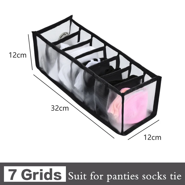 Unterwäsche Schublade Organizer Lagerung Box Faltbare Schrank Organisatoren Schublade Teiler Lagerung Boxen Für Unterhosen Socken Bh