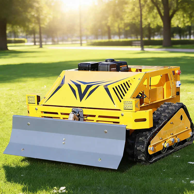 

Индивидуальный робот-газонокосилка для любых типов местности, 550 мм, с дистанционным управлением, сертификаты CE и EPA