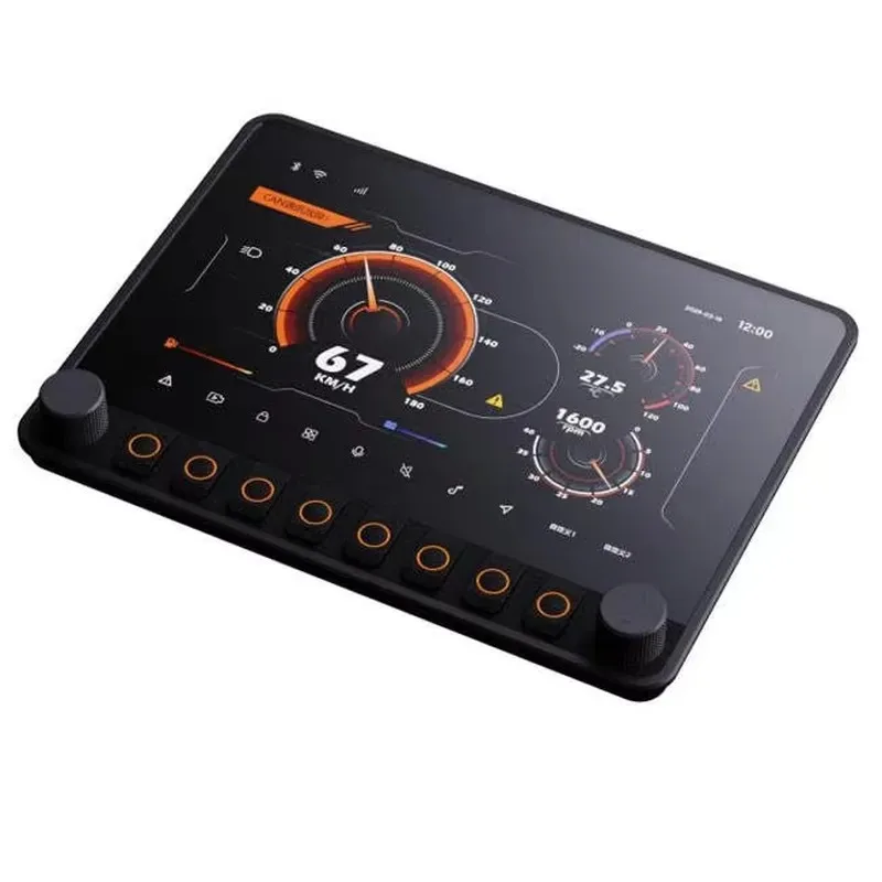 Hot Sale 9 Inch IP67 Waterproof Vehicle HMI Display DL DIS90, Linux Platform, CAN Bus Onboard IO, Codesys & QT Supported