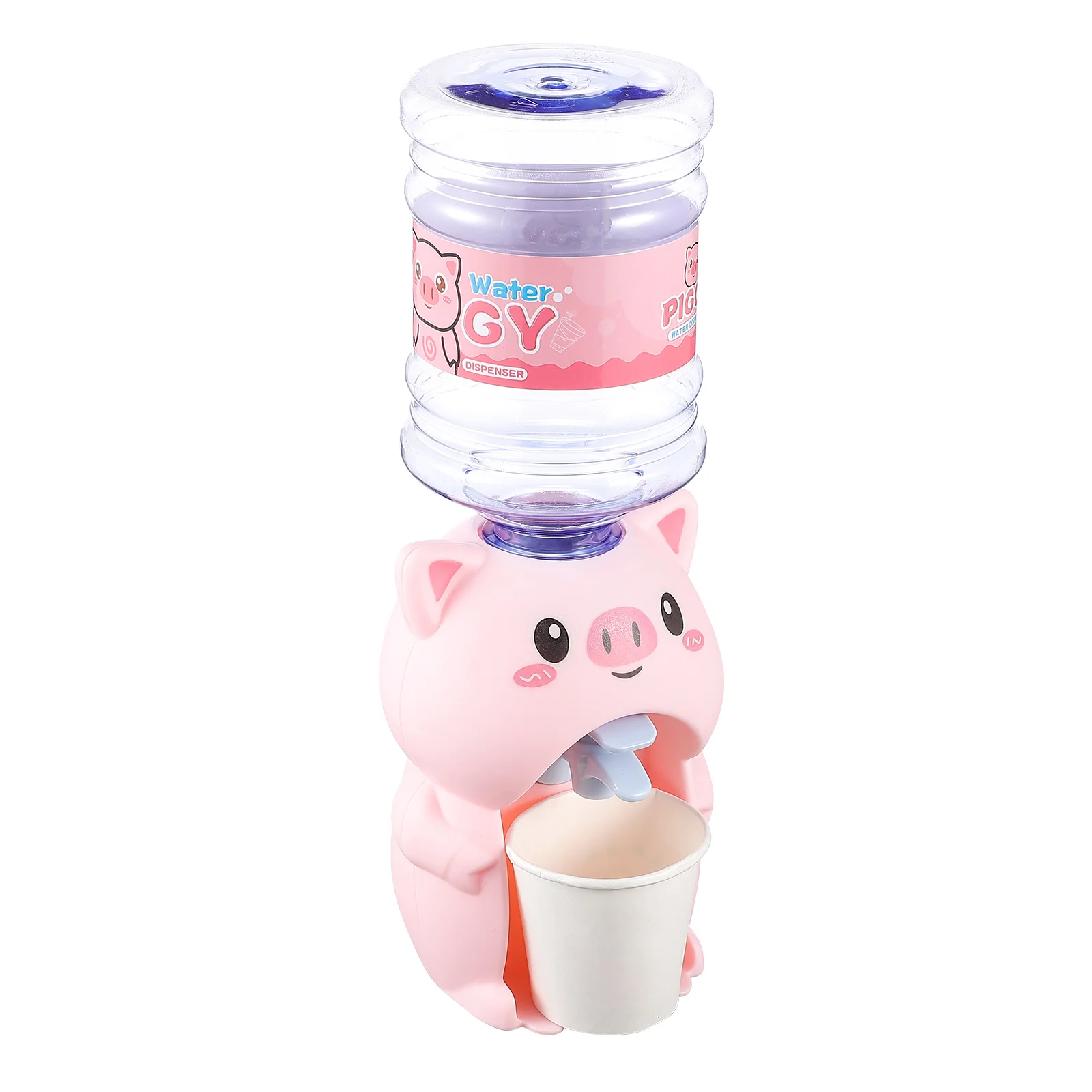 Toddler Toys Water Dispenser Kids Plaything Pig Shaped Drink Puzzle Cartoon Mini