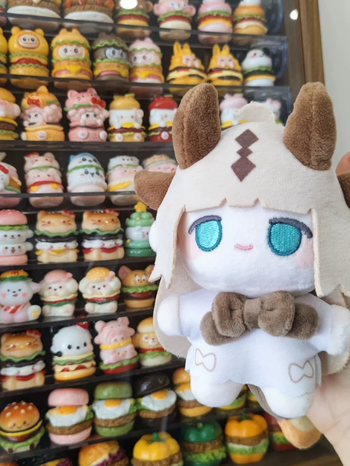 Arknights Reed Reed The Flame Shadow Official Genuine Cosplay Anime Stuffed Animal Polyester Fibre Keychain Pendant Gift Theme