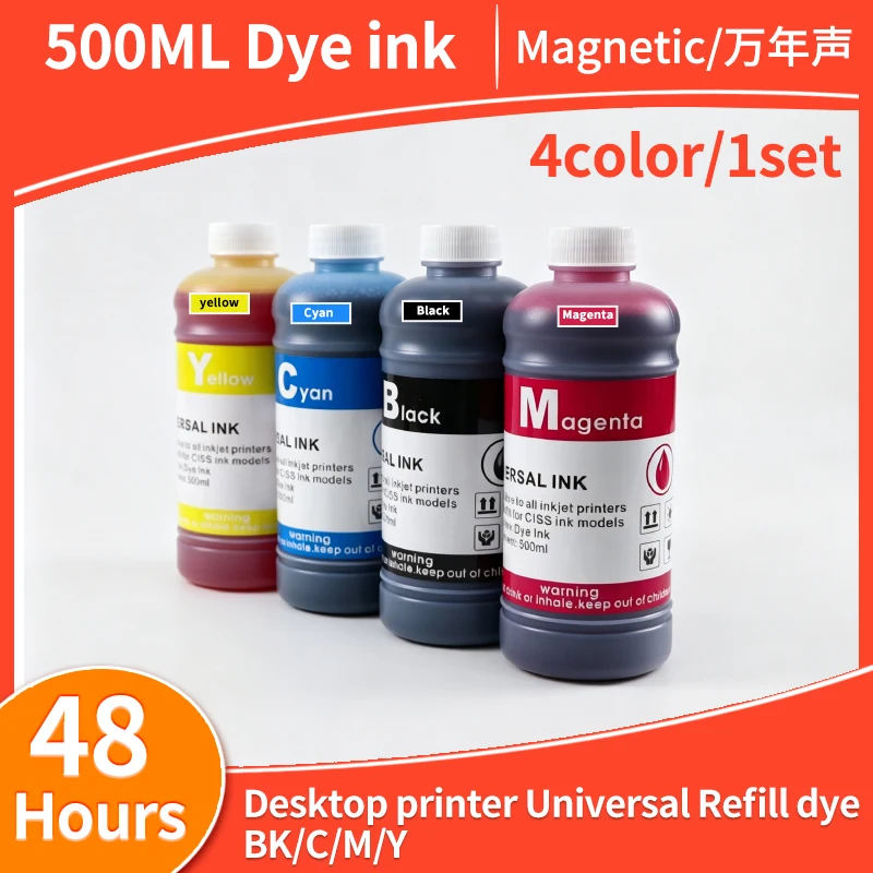 500ml Dye Ink Compatible for HP 10 82 for HP Designjet 500 500ps 800 800ps 100 110 70 K550 K5400 K8600 printer Ink 10 11 82 88