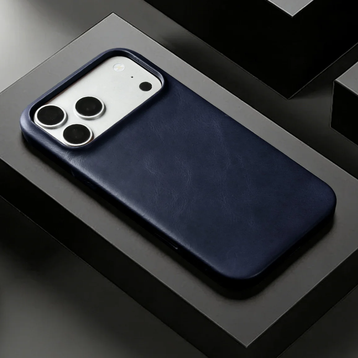 For Magsafe Genuine Leather Case For iphone 17 Pro Max 16 15Pro  Air 16e 17e 12 13 Mini 14 Plus Magnetic Phone Case Back Cover