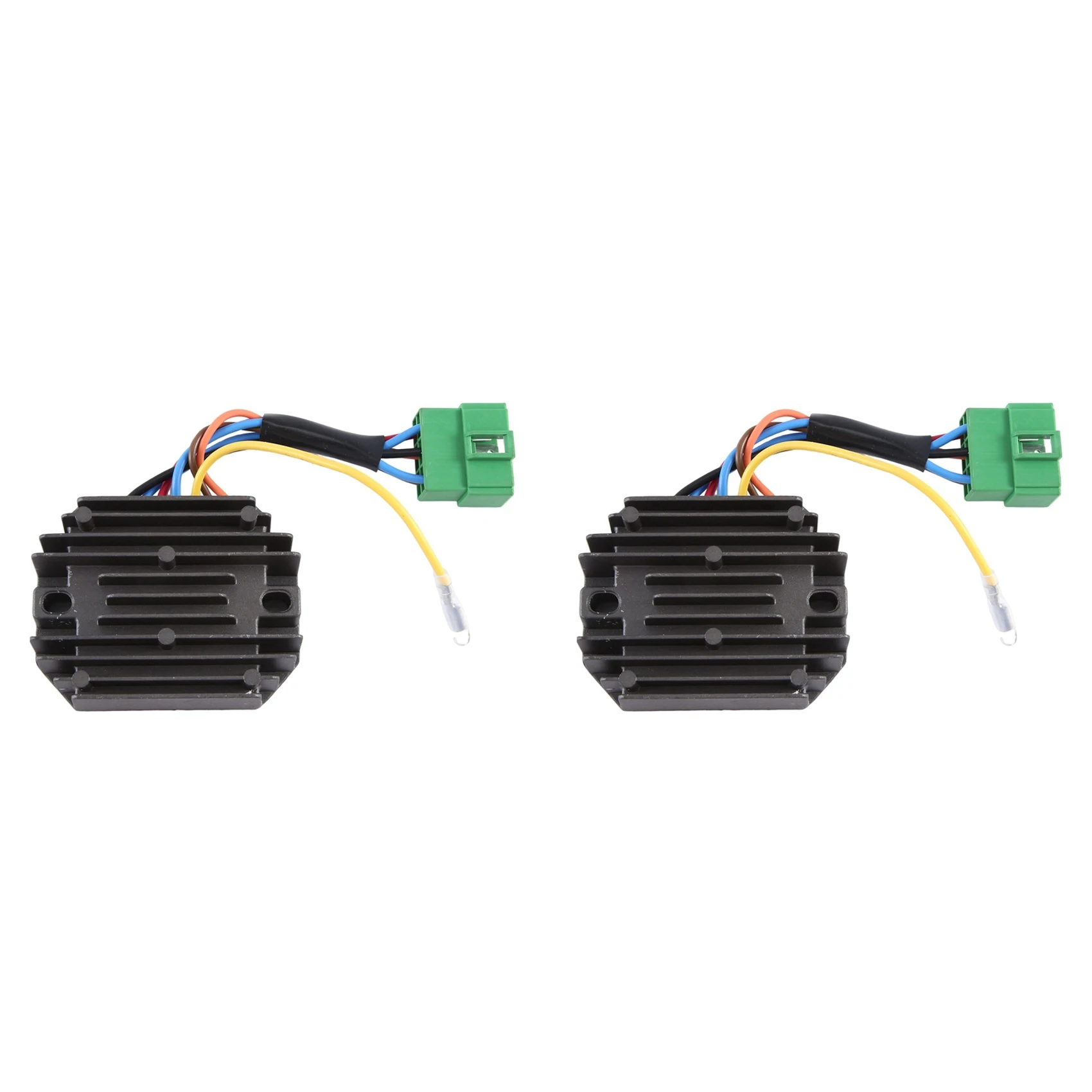 

2X 12V 280W Regulator Rectifier For Komatsu Yanmar 3TNE74 3D74E 3D68E 119640-77710 11964077710