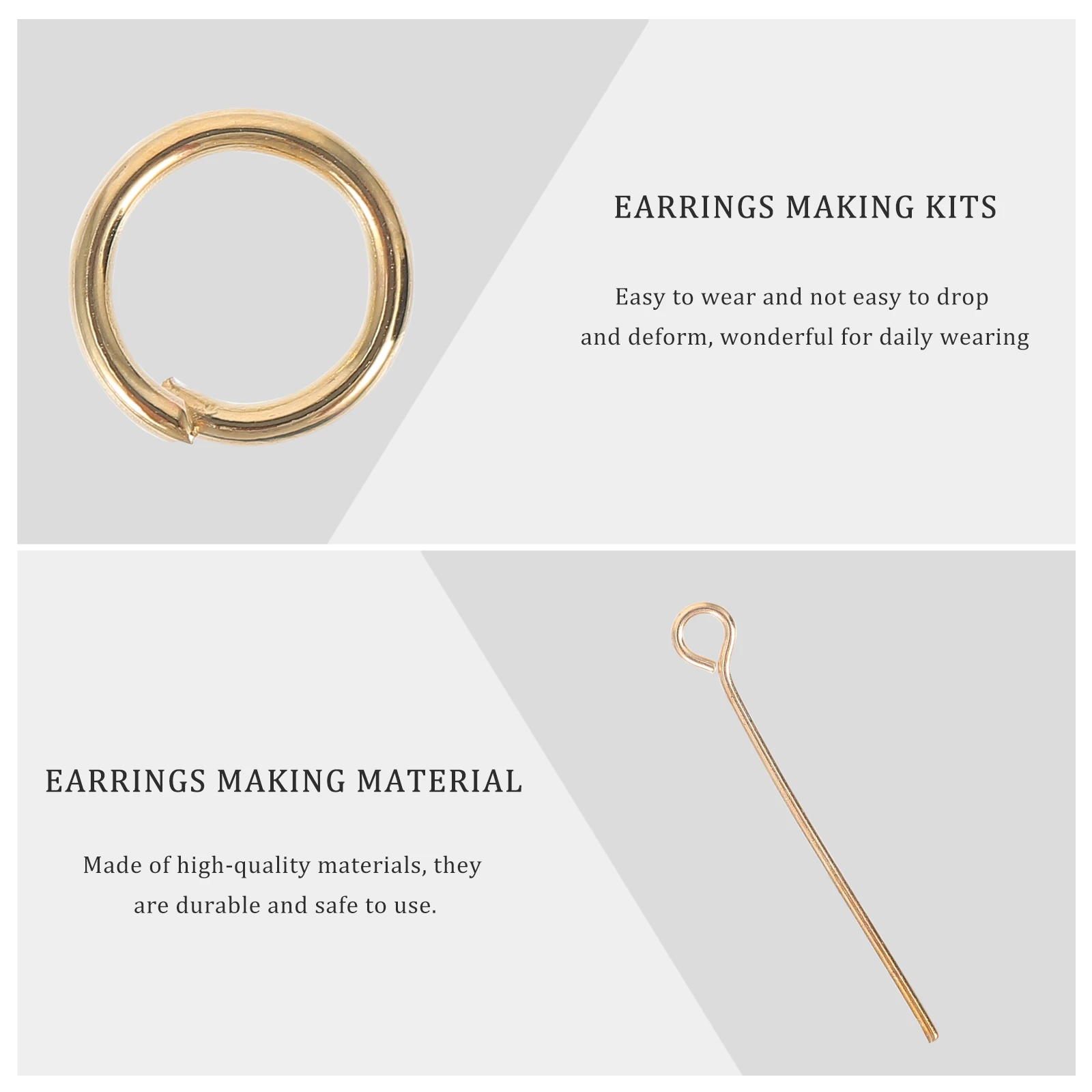 1 Box Earring Making Kit For Women Diy Earrings Supplies Complete Set Ear Jewelry Making Tools Craft Kit