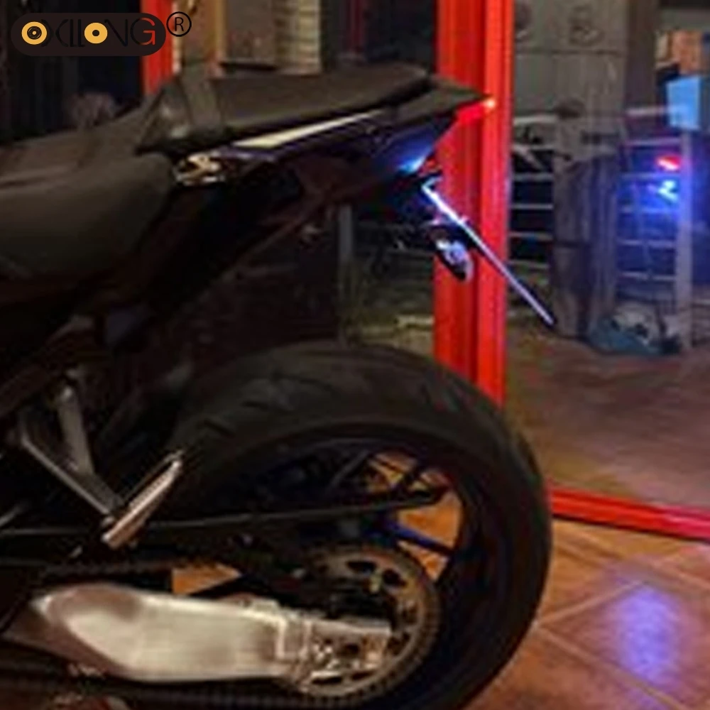 

For YAMAHA MT-09/SP MT09 MT09SP MT-09SP 2024 2025 2026 YZFR9 License Plate Holder Bracket Rear Tail Tidy Fender Eliminator Kit