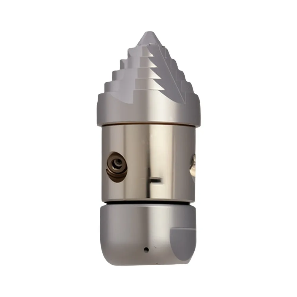 Stainless Steel 3/8 NPT Sewer For Jetter Nozzle for High Pressure Cleaning Up to 2900 PSI with 360 Degree Rotation