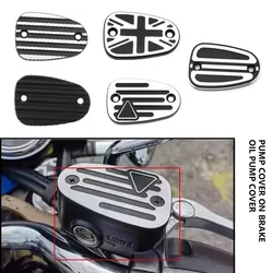 For Triumph Bonneville Bobber T100 T120  Front Brake Reservoir Master Cylinder Disc Cap Cover Black  Speedmaster accesorios moto