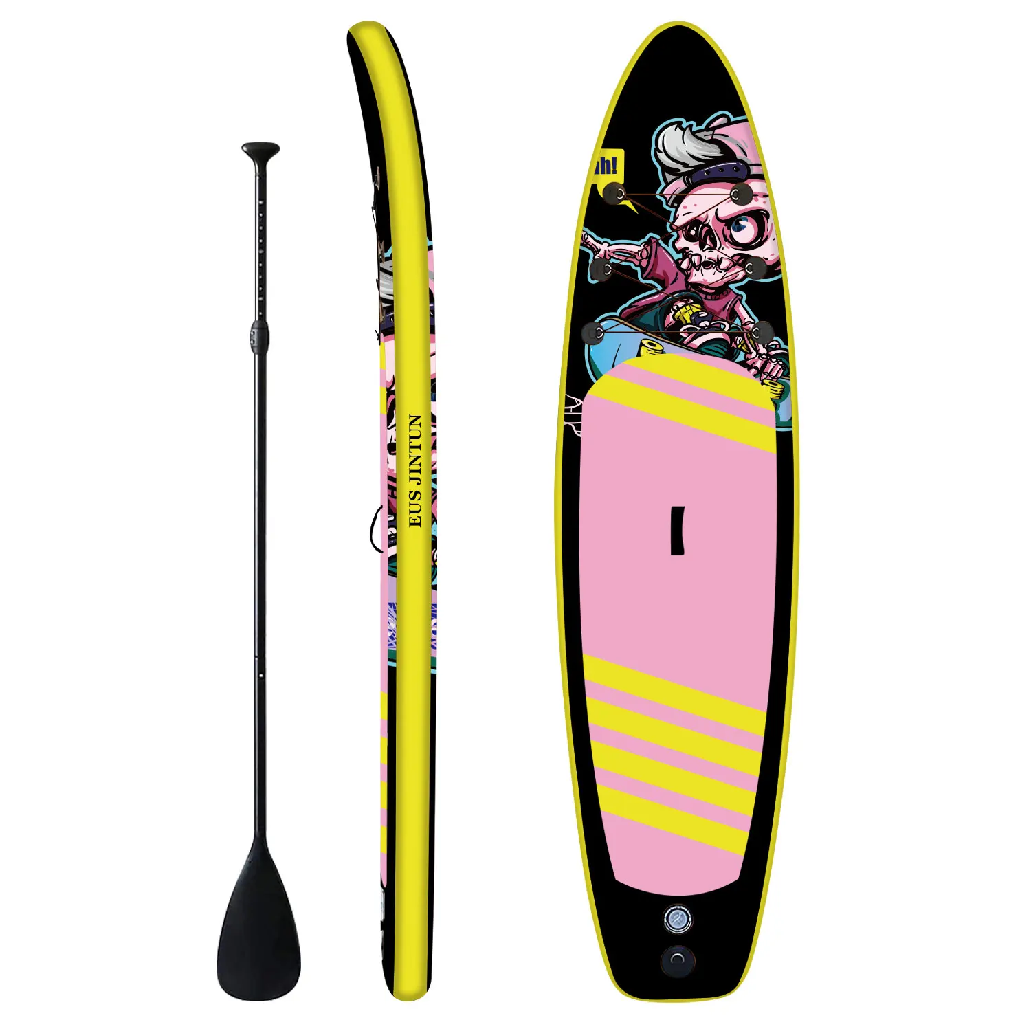 OEM New design Portable Inflatable Surfboard outdoor water sports paddleboard High hardness standing sup paddle board