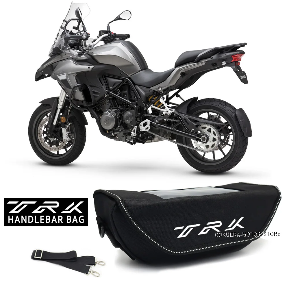 

For Benelli TRK 502 X TRK502X TNT 25N TNT25N Motorcycle Waterproof And Dustproof Handlebar Storage Bag