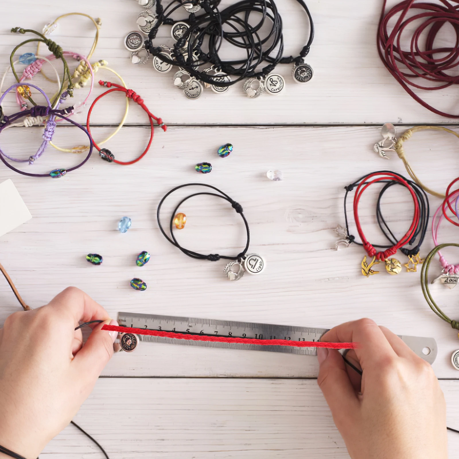 

Craft Rope Red Polyester Cotton Twine For Knot Making Gift Bag Handles