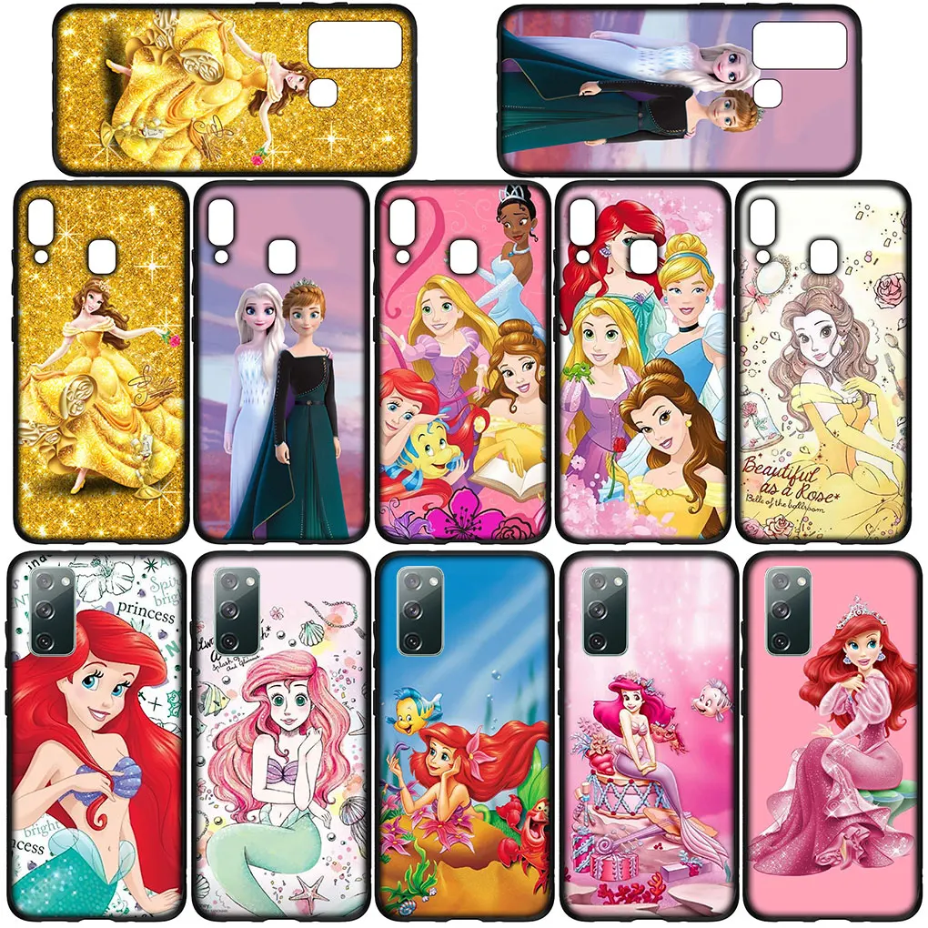 Disney Princess Soft Cover for Huawei Y7A Y6P Y5P Y6 Y7 Y9 Prime 2018 Y8P Y9A Y8S Y9S P Smart 2019 Phone Case