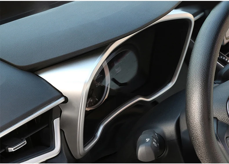 Für Toyota Corolla E210 Hybrid 2019 2020 2021 2022 2023 2024 ABS Auto Front Dashboard Panel Dekorative Abdeckung Aufkleber trim Rahmen – Detail 10