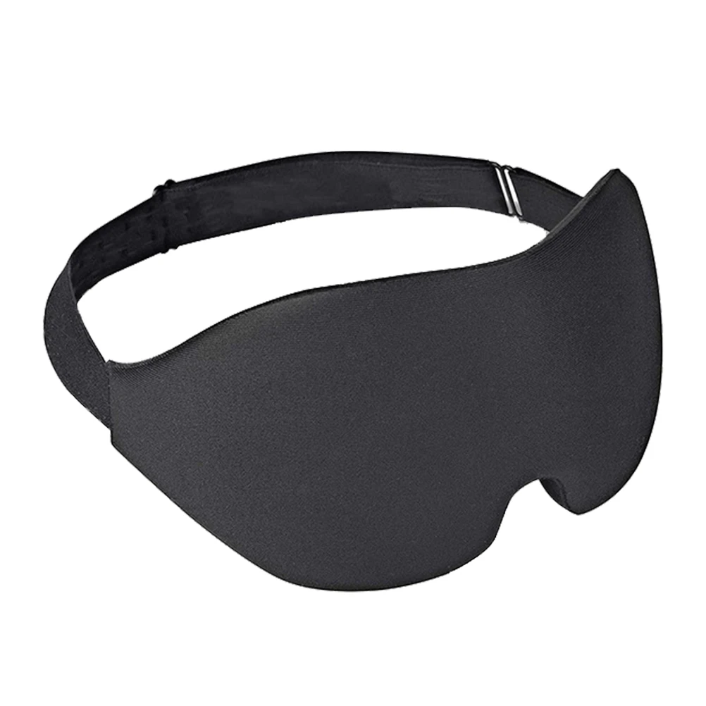 

Breathable Sleep Mask Eye Shade Comfortable Lightweight 3D Blindfold Travel Home Hotel Blocking Light Faster Sleep Soft Flexible