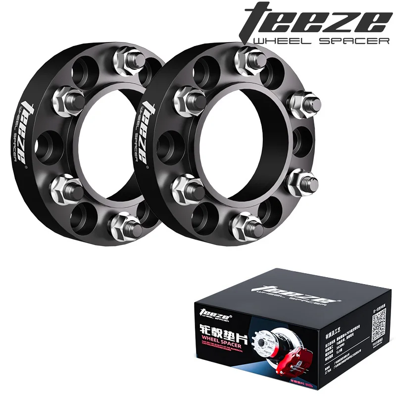 

2PCS 6x139.7 64.1 For BYD TITANIUM 3 Flange Plate T6-7075 Wheel Spacers Aluminum Hub widened Adapter