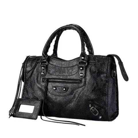 City Motorcycle Shoulder Bag Tote Bag for Women Luxury Designer 2025 Autumn and Winter handbag crossbody Large Capacity