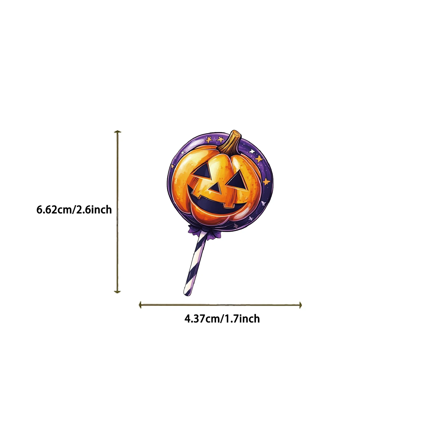 50pcs Halloween Ghost Pumpkin Graffiti Stickers Cute Cartoon Kid Decal Toy DIY Notebook Helmet Car Transparent PET Sticker