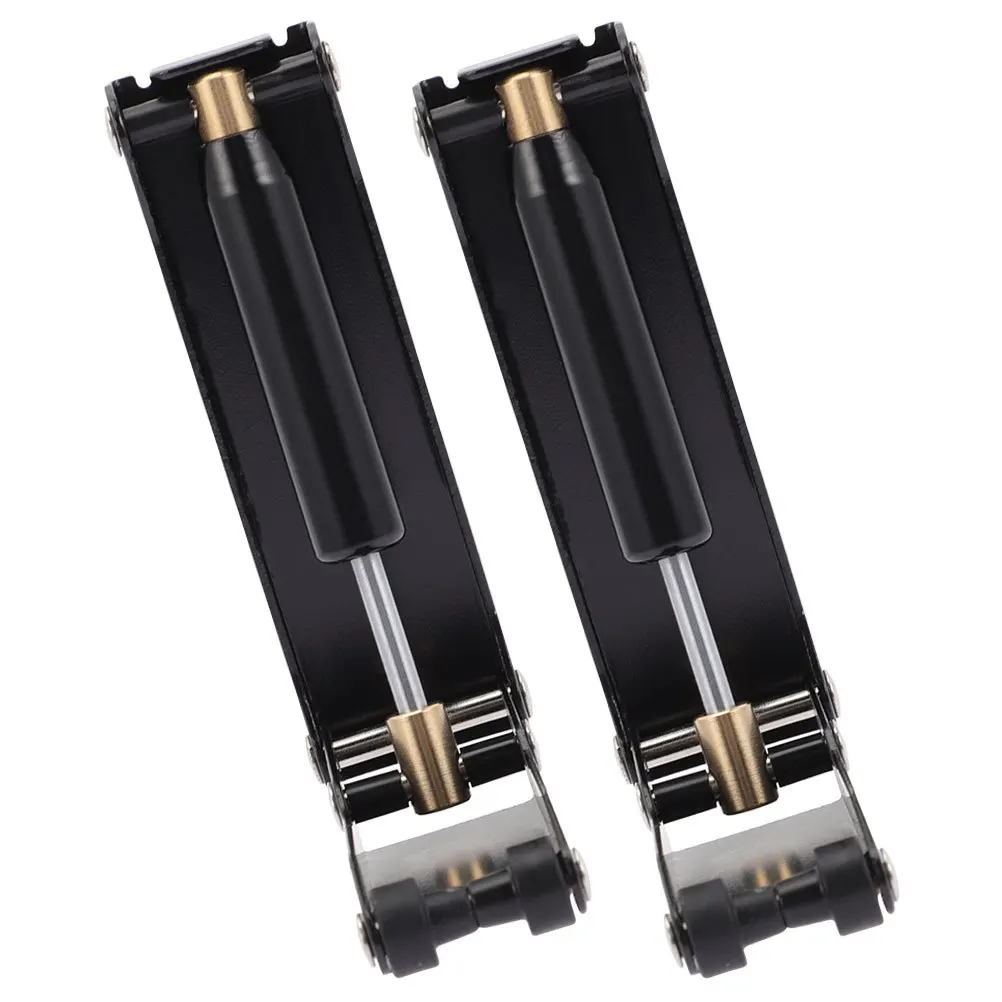 

2pcs Piano Slow Close Device Metal Abs Rubber Durable Silent Anti Pinch Piano Lid Sowing Closing Decelerator Tool Accessory