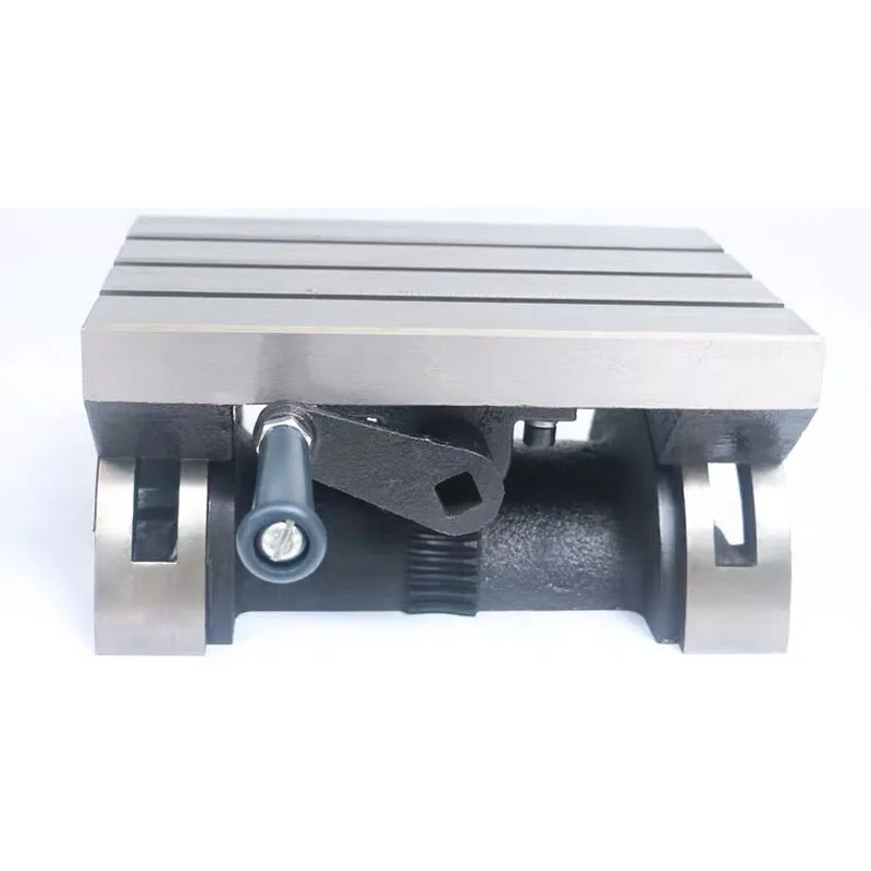 7 Inch Tilting Milling Table High Precision Angle Adjustable Working Table for Milling Drilling Machine