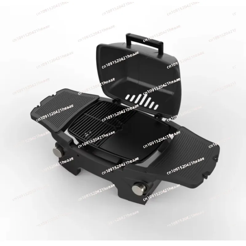 Suitable for Foldable Side Shelves Portable Patio Garden Outdoor Barbecue， Stainless Steel  BBQ Grill