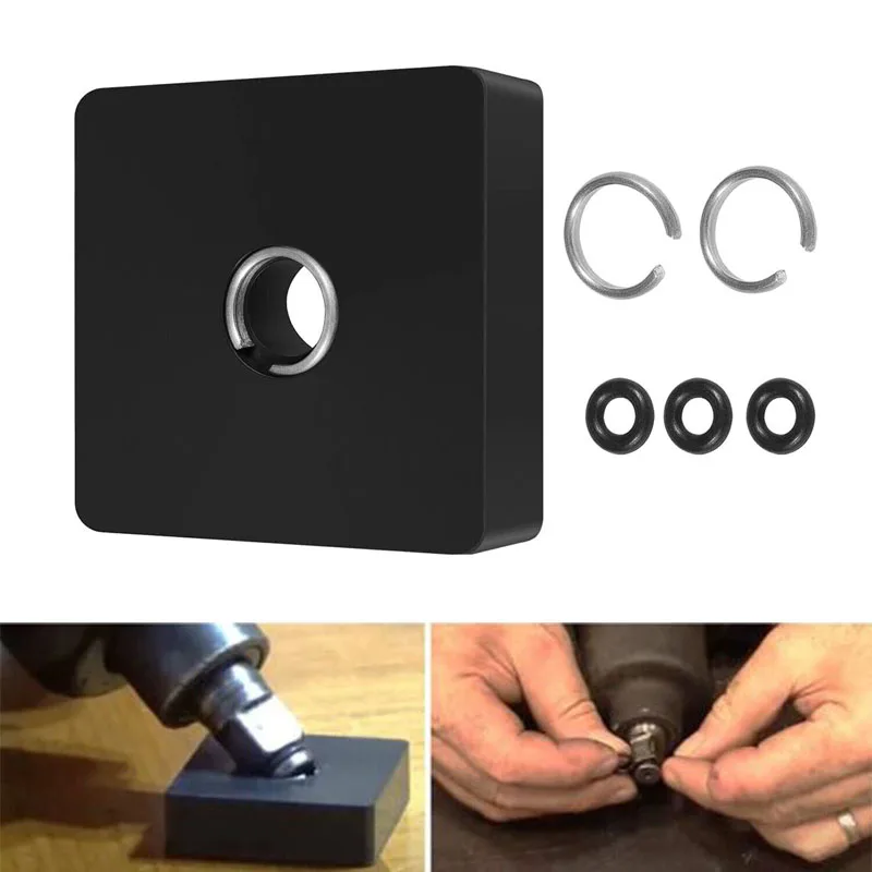 

3/8 дюймовый ударный торцевой фиксатор/фиксатор кольцевой зажим с уплотнительным кольцом и установочный инструмент для бесщеточного ударного гайковерта Milwaukee