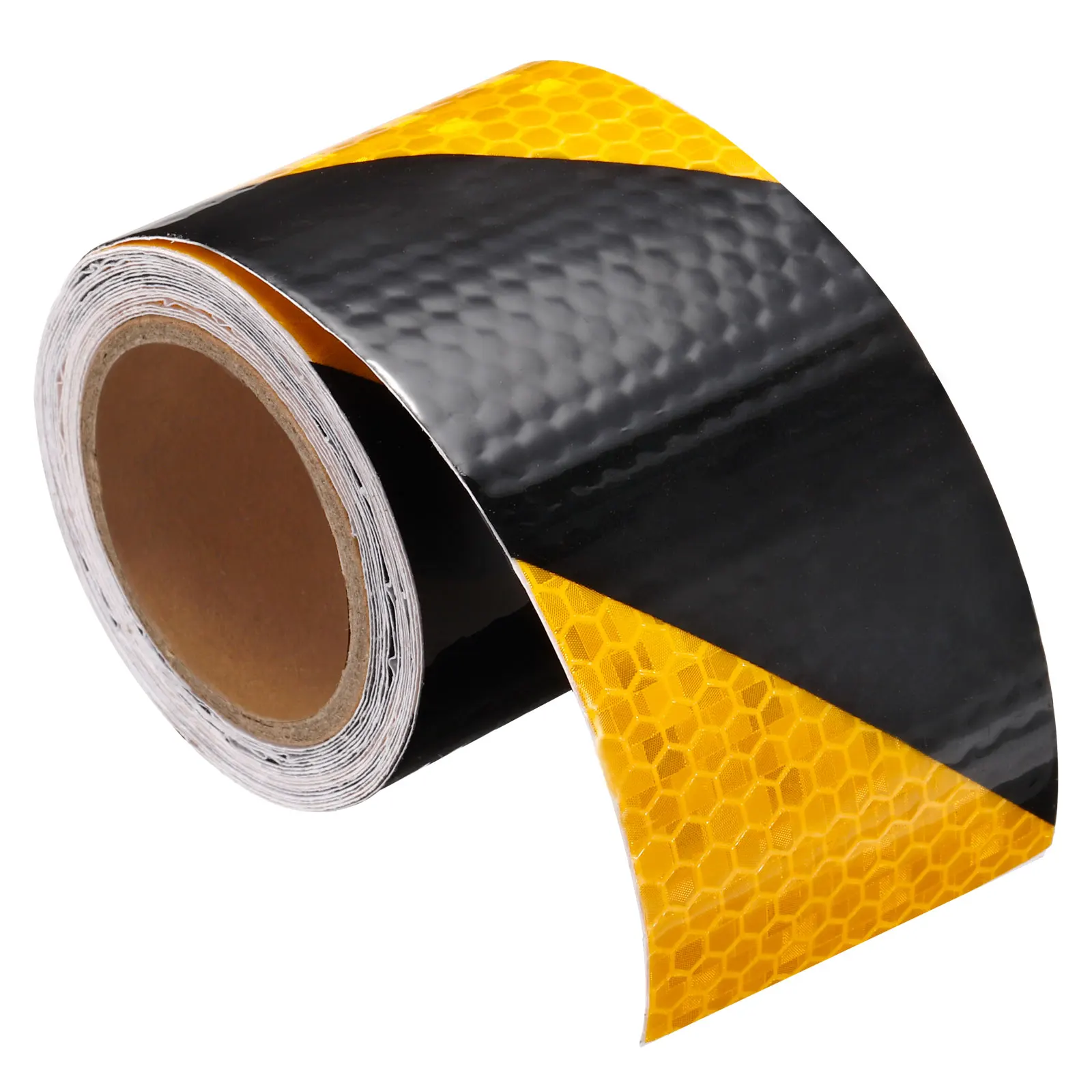 

1 Roll Reflective Tape 10 Ft x 2-inch Safety Tape Reflector Yellow Black