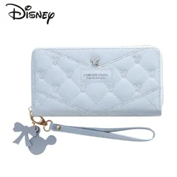 Disney Mickey Women's Wallet Fashion High Quality Simple Zipper Long Handbag Multi-functional Multi-card Storage Zero Wallet